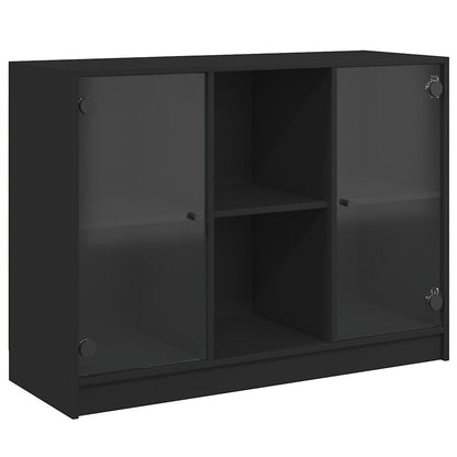 Skjenk Svart 102x37x75,5 cm