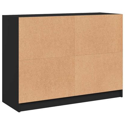 Skjenk Svart 102x37x75,5 cm