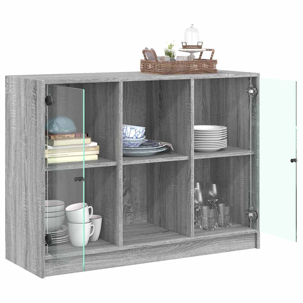 Kommode Sonoma Grå 102x37x75,5 cm