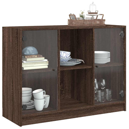Kommode Brun Eik 102x37x75,5 cm