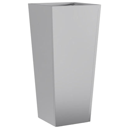 Plantekasse 35x35x75 cm galvanisert stål
