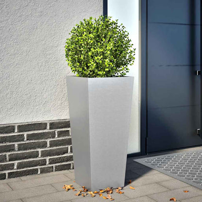 Plantekasse 35x35x75 cm galvanisert stål