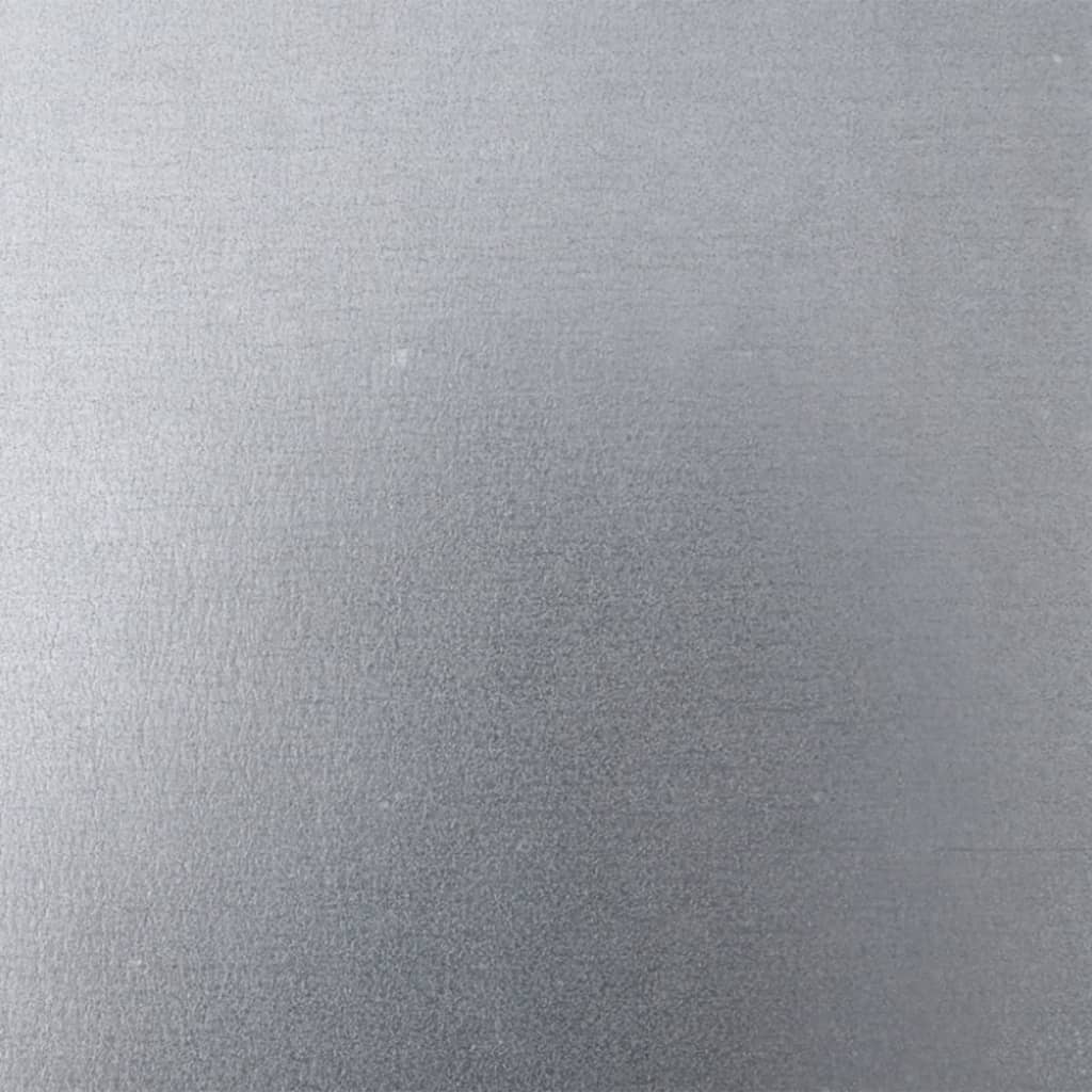 Utendørs Blomsterpotte Metall trekantet 50x43x75 cm galvanisert stål