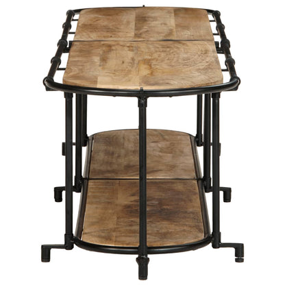 TV-Møbel Tre Tv-benk 200x42x40 cm grov heltre mango