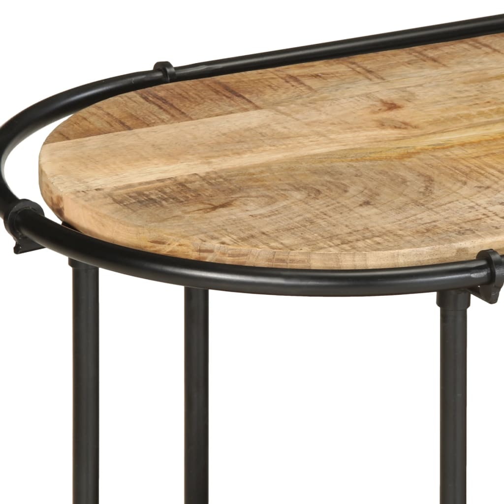 TV-Møbel Tre Tv-benk 200x42x40 cm grov heltre mango