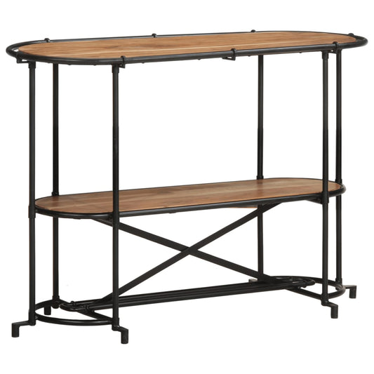 Avlastningsbord Konsollbord Tre 110x42x76 cm heltre akasie