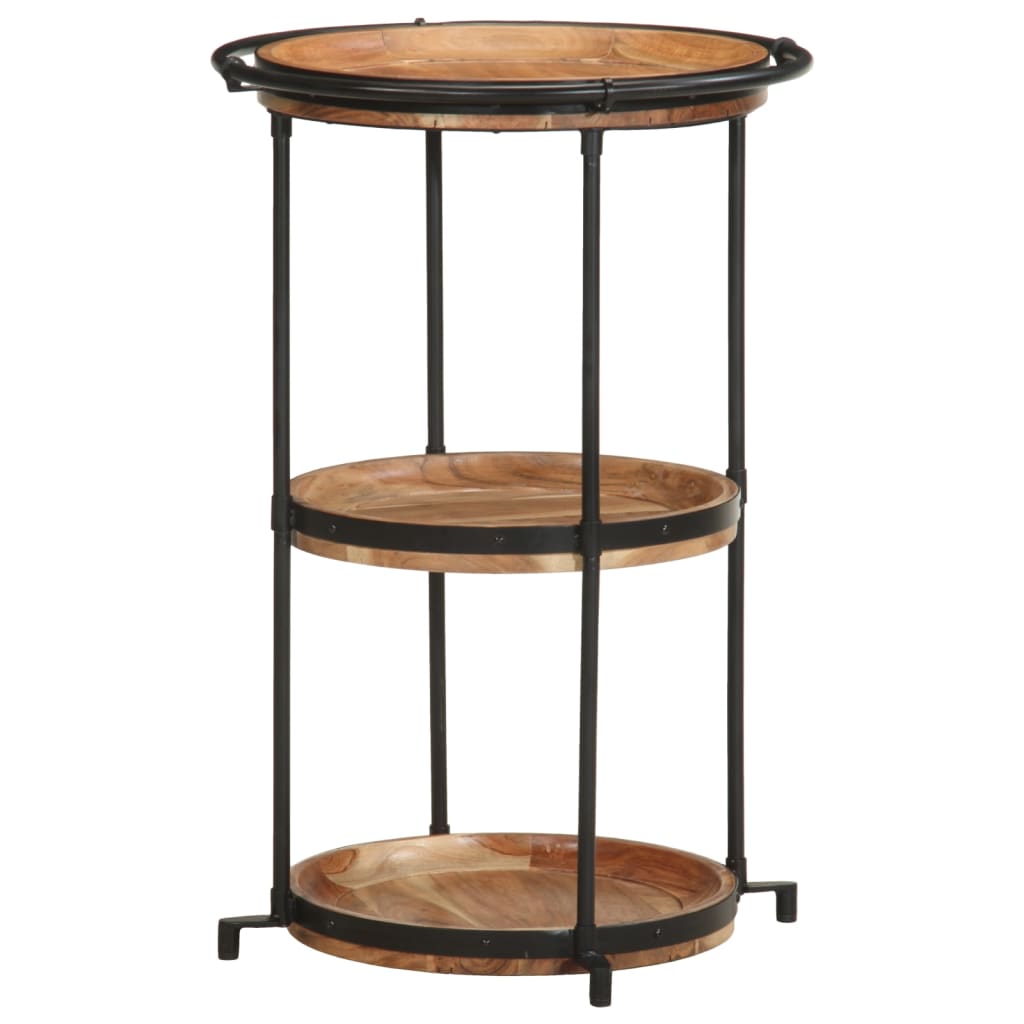 Sidebord Tre Ø55x83 cm heltre akasie