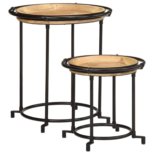 Sidebord Tre 2 deler heltre mango