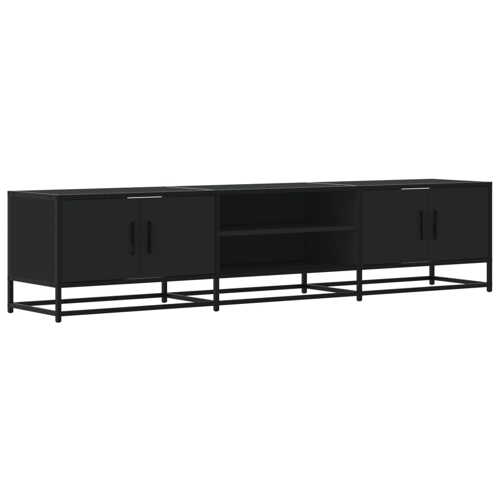 TV-Møbel Svart TV-benk 180x35x41 cm