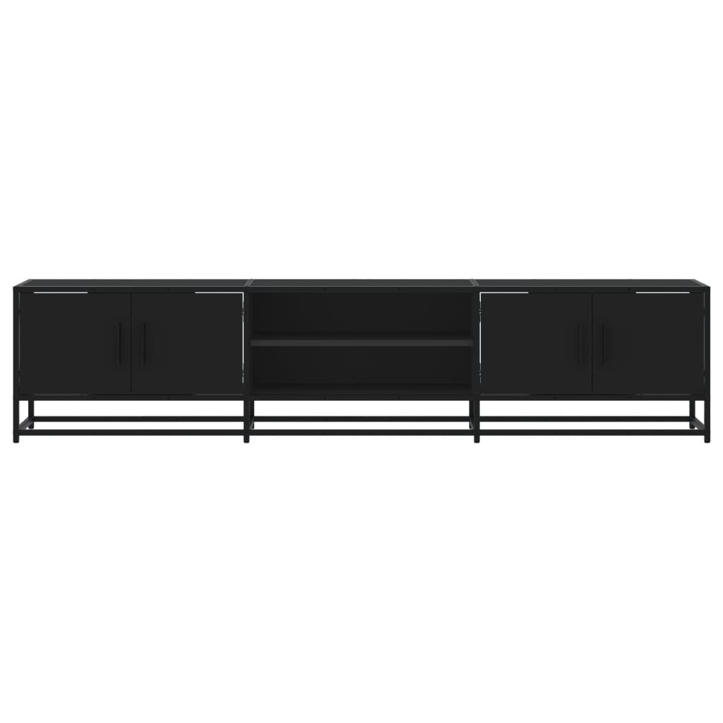 TV-Møbel Svart TV-benk 180x35x41 cm