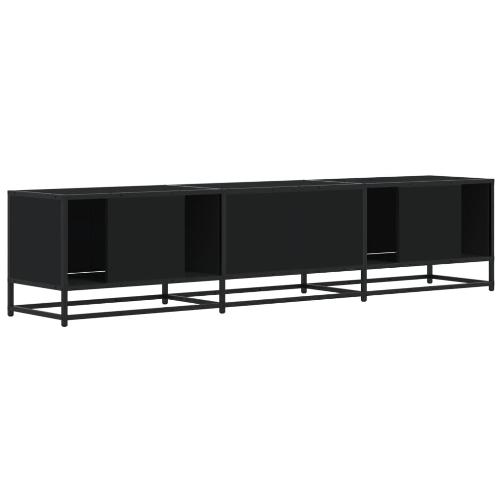 TV-Møbel Svart TV-benk 180x35x41 cm
