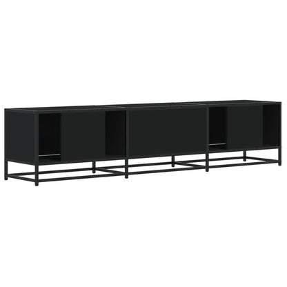 TV-Møbel Svart TV-benk 180x35x41 cm