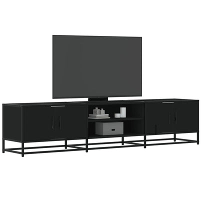TV-Møbel Svart TV-benk 180x35x41 cm