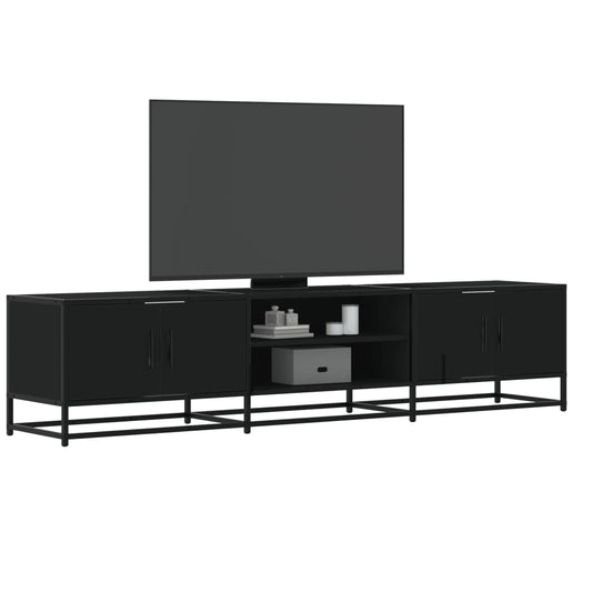 TV-Møbel Svart TV-benk 180x35x41 cm