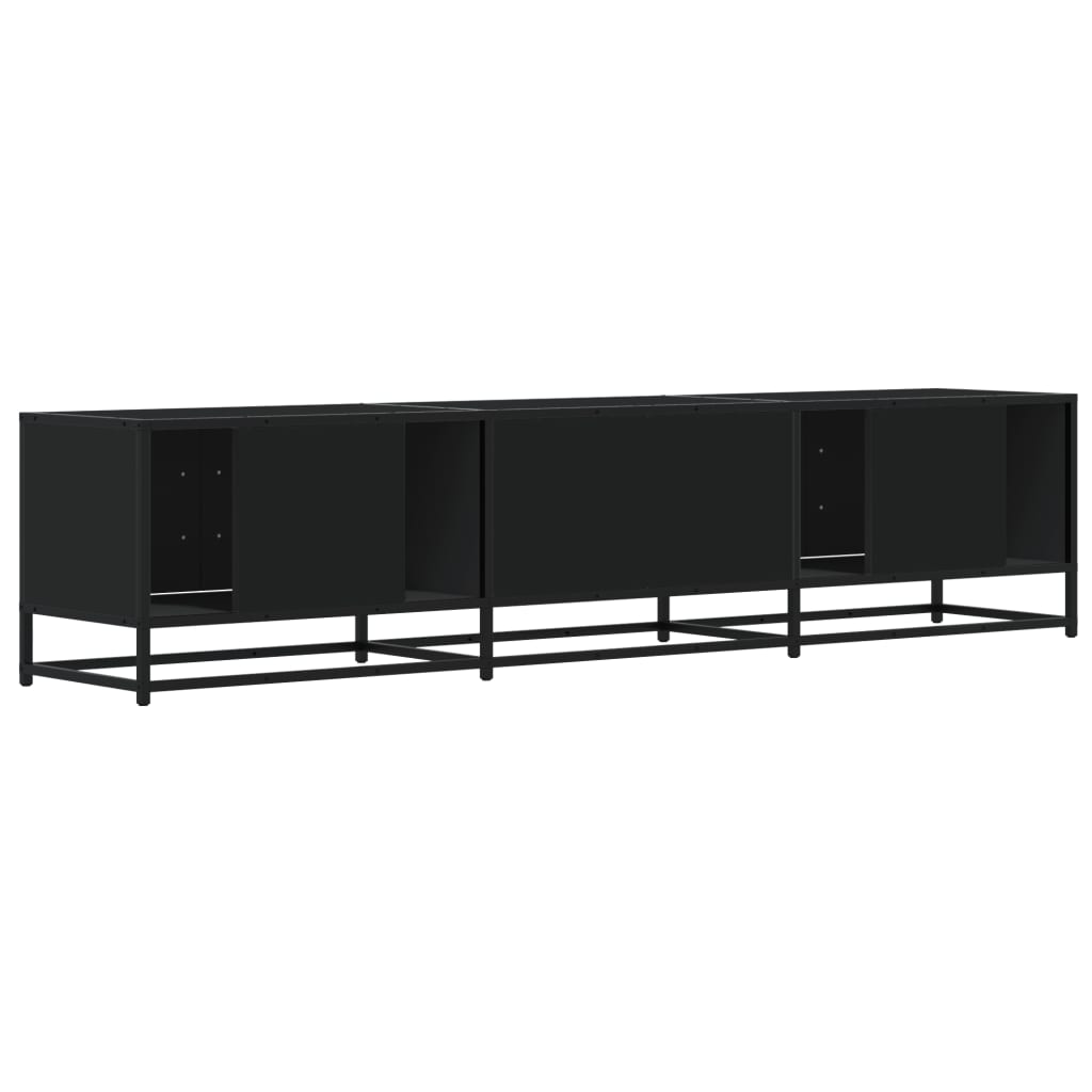 TV-Møbel Svart TV-benk 180x35x41 cm