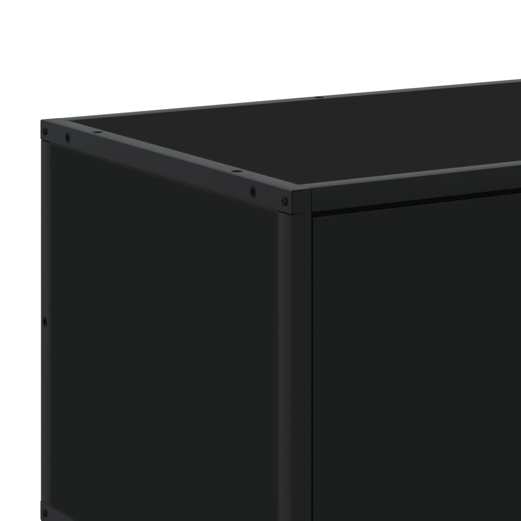 TV-Møbel Svart TV-benk 180x35x41 cm