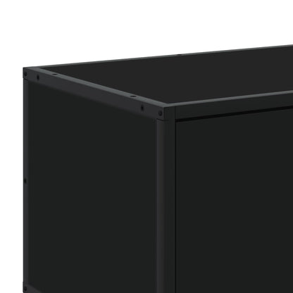 TV-Møbel Svart TV-benk 180x35x41 cm