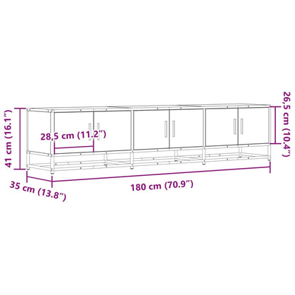 TV-Møbel Sonoma Eik TV-benk 180x35x41 cm