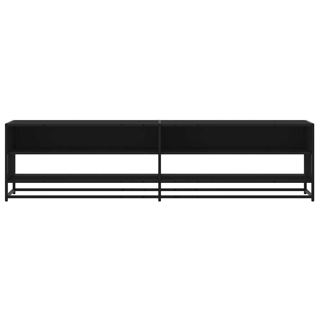 TV-Møbel Svart TV-benk 180,5x40x46 cm