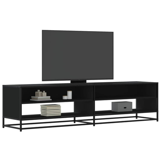 TV-Møbel Svart TV-benk 180,5x40x46 cm