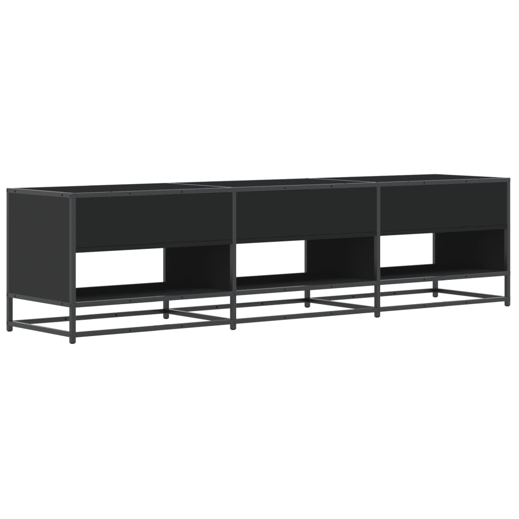 TV-Møbel Svart TV-benk 180x40x46 cm