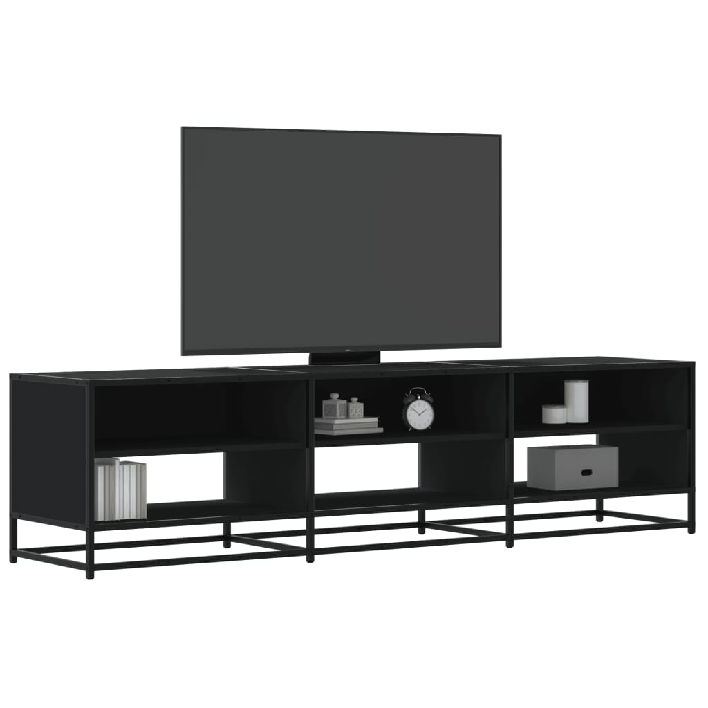 TV-Møbel Svart TV-benk 180x40x46 cm