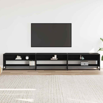 TV-Møbel Svart TV-benk 270x40x46 cm
