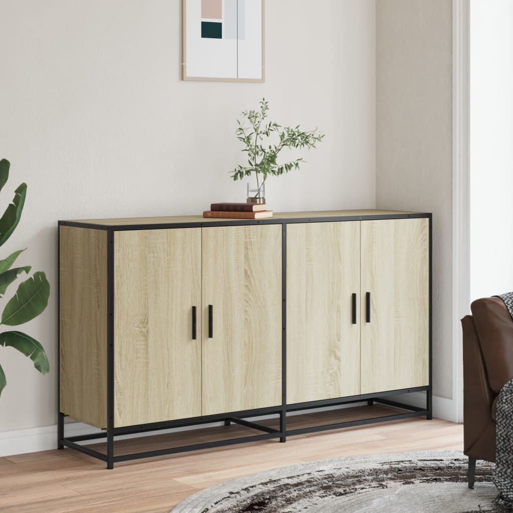 Skjenk Sonoma Eik 134x35x76 cm
