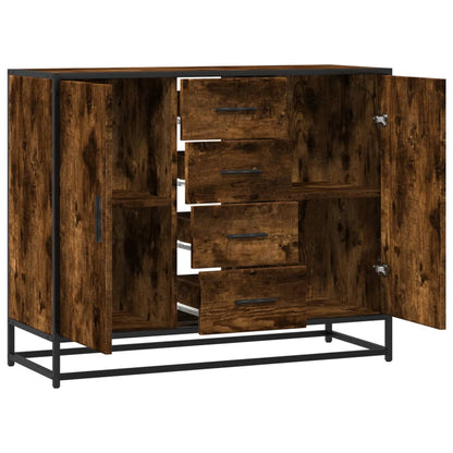 Skjenk Røkt Eik 92x35x76 cm