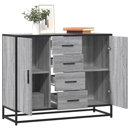 Skjenk Sonoma Grå Eik 92x35x76 cm