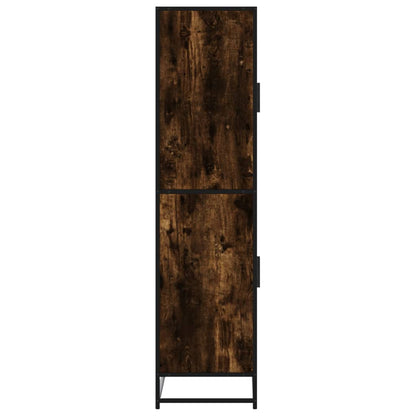 Skap Røkt Eik 68x35x139 cm