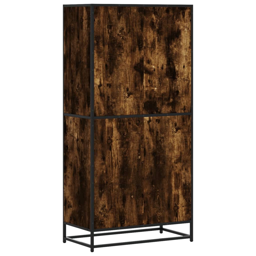Skap Røkt Eik 68x35x139 cm