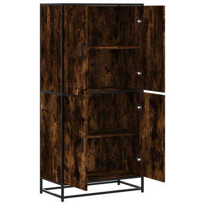 Skap Røkt Eik 68x35x139 cm