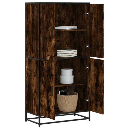 Skap Røkt Eik 68x35x139 cm