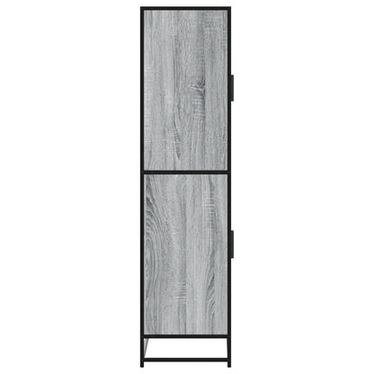 Skap Sonoma Grå 68x35x139 cm
