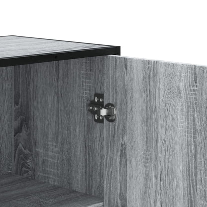 Skap Sonoma Grå 68x35x139 cm