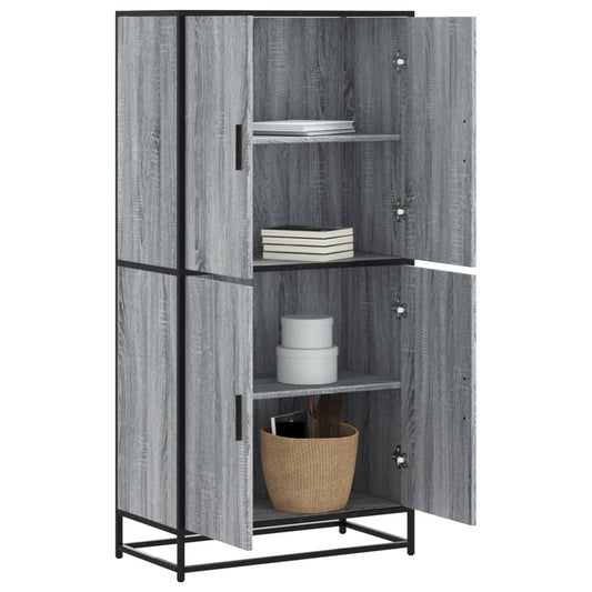 Skap Sonoma Grå 68x35x139 cm