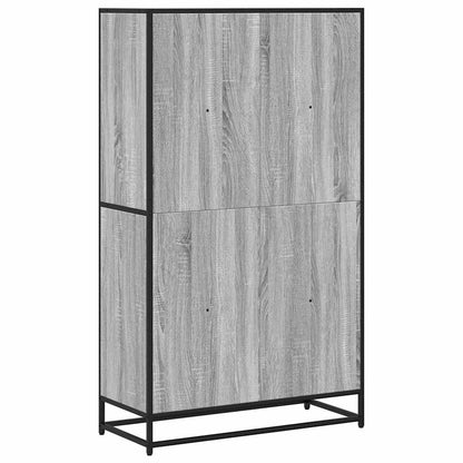 Bokhylle Sonoma Grå 80,5x35x139 cm