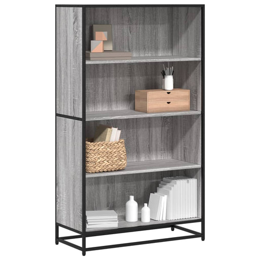 Bokhylle Sonoma Grå 80,5x35x139 cm