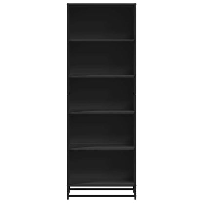 Bokhylle Svart 60x35x170,5 cm