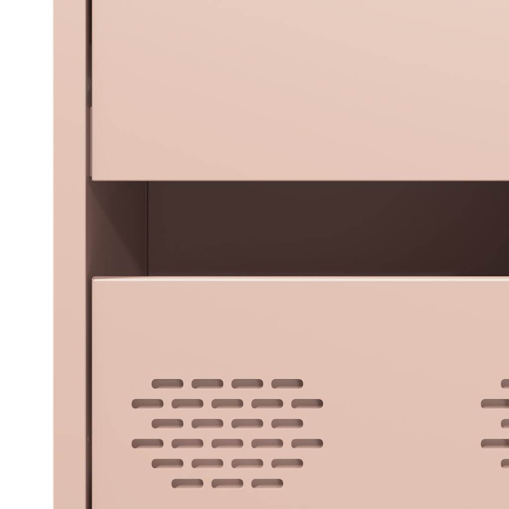 Skap DIV. rosa 68x39x101,5 cm stål