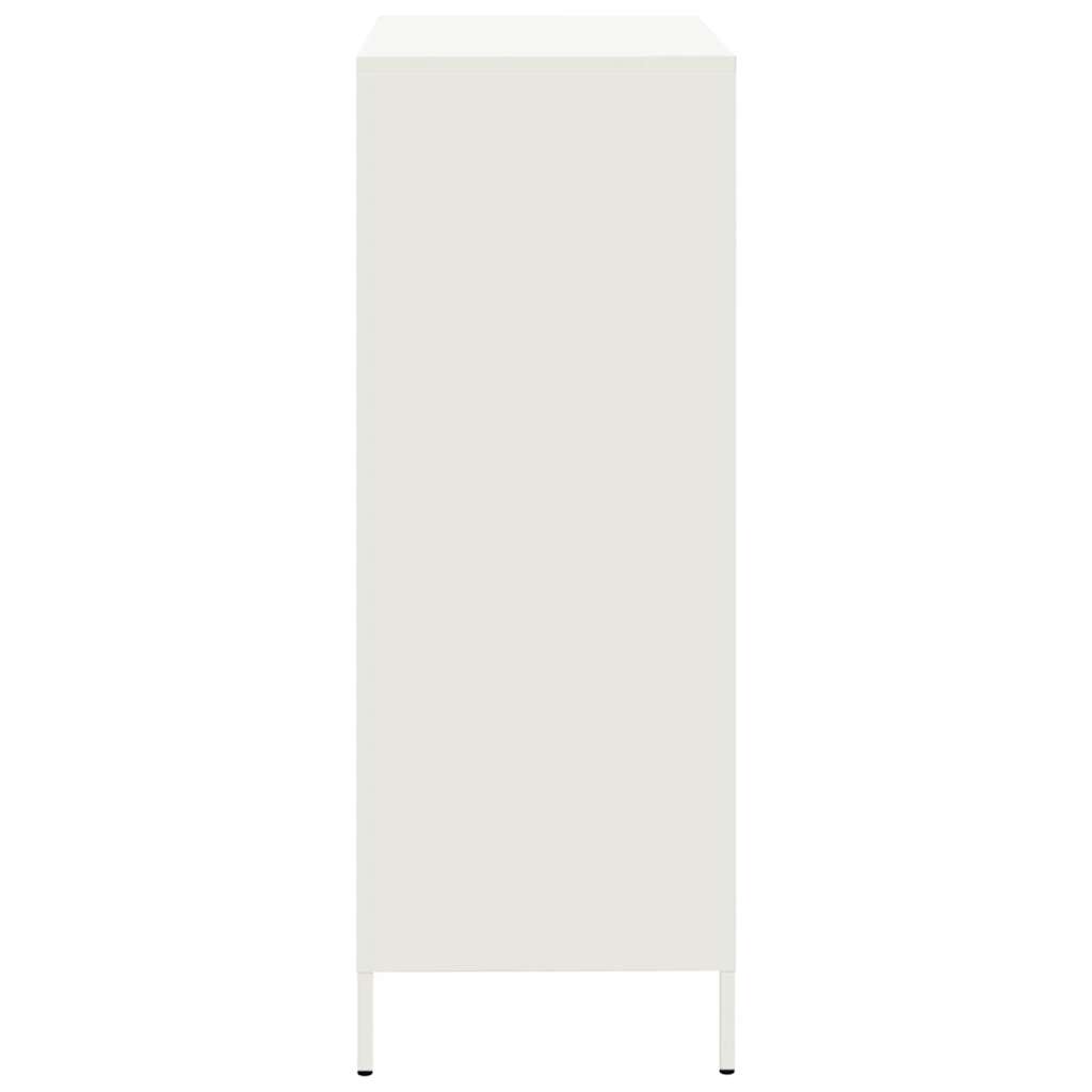 Skap Hvit 68x39x101,5 cm stål
