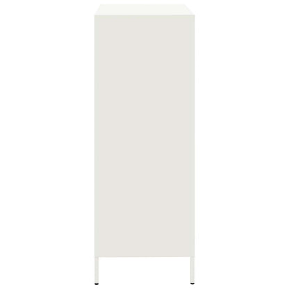 Skap Hvit 68x39x101,5 cm stål