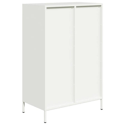 Skap Hvit 68x39x101,5 cm stål