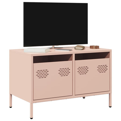 TV-Møbel DIV. TV-benk rosa 68x39x43,5 cm kaldvalset stål