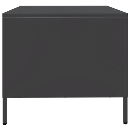 TV-Møbel DIV. TV-benk Svart 68x50x43,5 cm kaldvalset stål