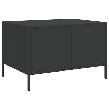 TV-Møbel DIV. TV-benk Svart 68x50x43,5 cm kaldvalset stål