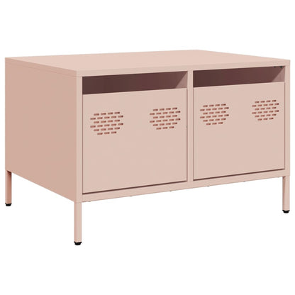 TV-Møbel DIV. TV-benk rosa 68x50x43,5 cm kaldvalset stål