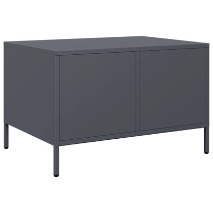 TV-Møbel DIV. TV-benk antrasitt 68x50x43,5 cm kaldvalset stål