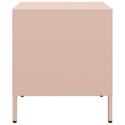 Nattbord Sengbord DIV. rosa 35x39x43,5 cm stål